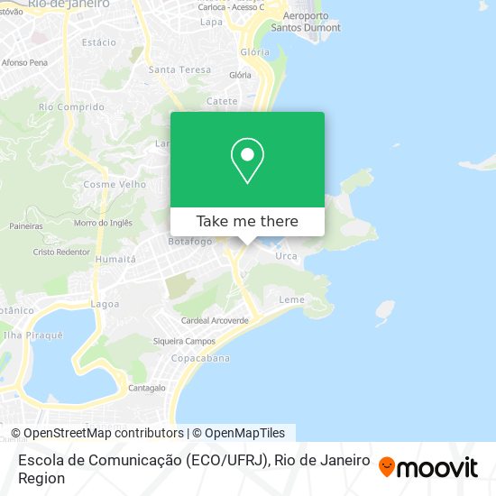 Mapa Escola de Comunicação (ECO / UFRJ)