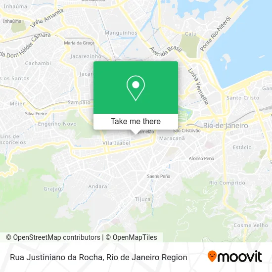 Rua Justiniano da Rocha map