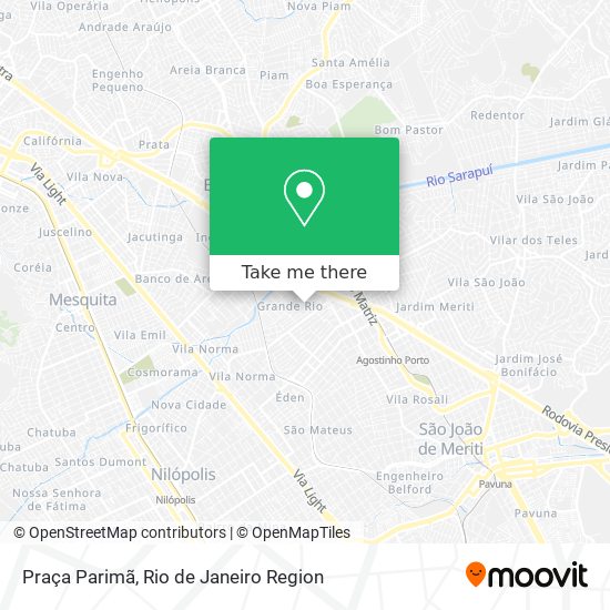 Praça Parimã map