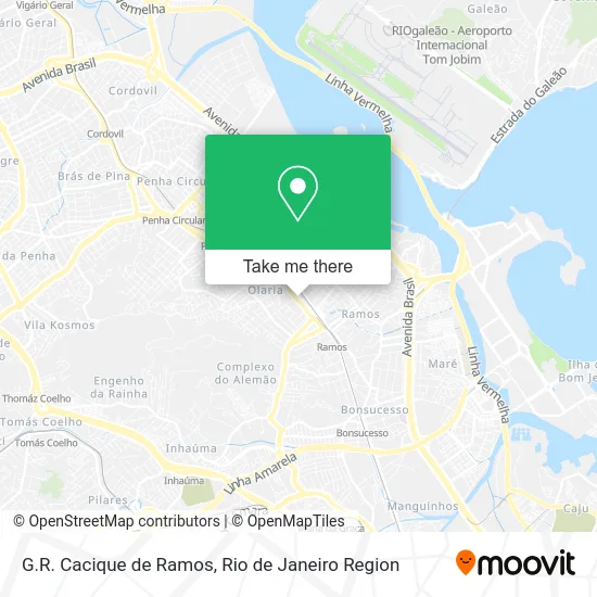 G.R. Cacique de Ramos map