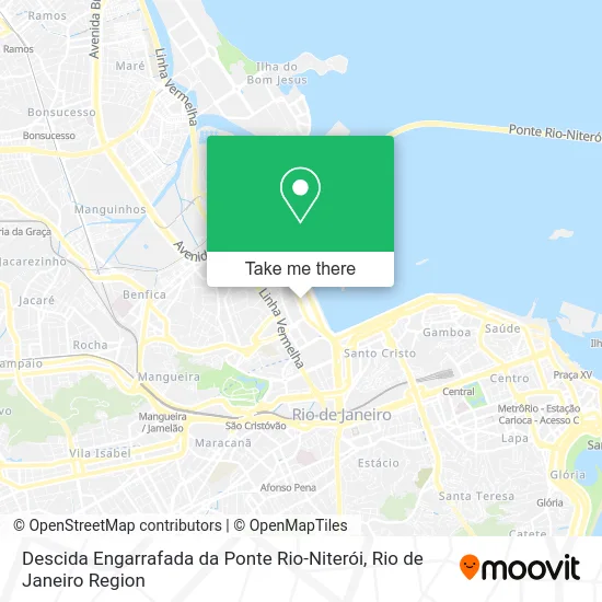 Descida Engarrafada da Ponte Rio-Niterói map