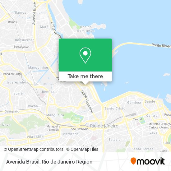 Avenida Brasil map