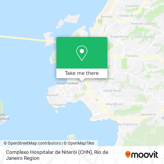 Complexo Hospitalar de Niterói (CHN) map