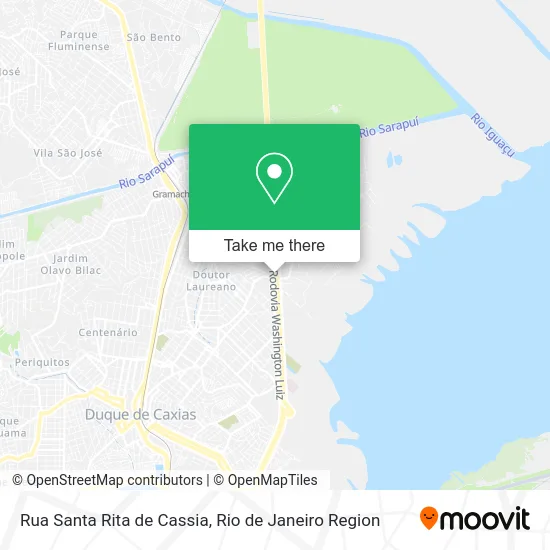 Rua Santa Rita de Cassia map