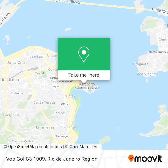 Voo Gol G3 1009 map