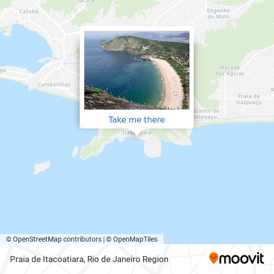Praia de Itacoatiara map