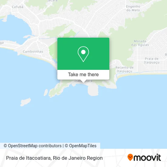 Praia de Itacoatiara map