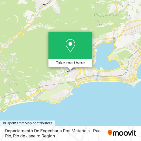 Departamento De Engenharia Dos Materiais - Puc-Rio map