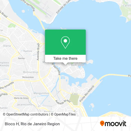 Bloco H map