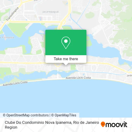 Clube Do Condominio Nova Ipanema map
