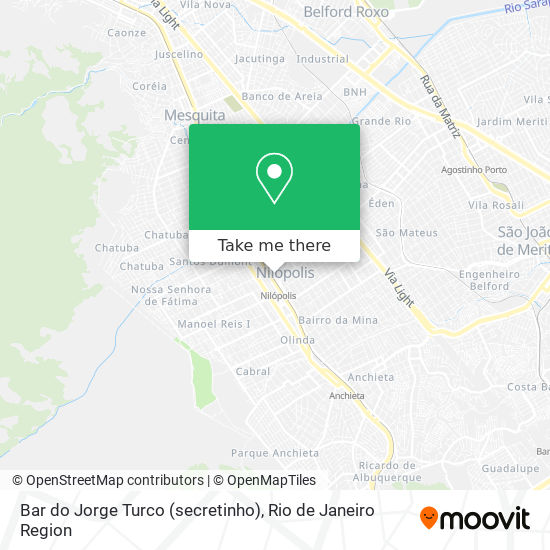 Mapa Bar do Jorge Turco (secretinho)