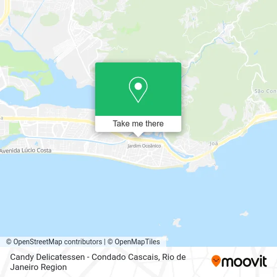 Candy Delicatessen - Condado Cascais map