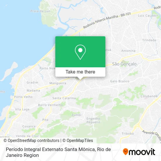 Período Integral Externato Santa Mônica map