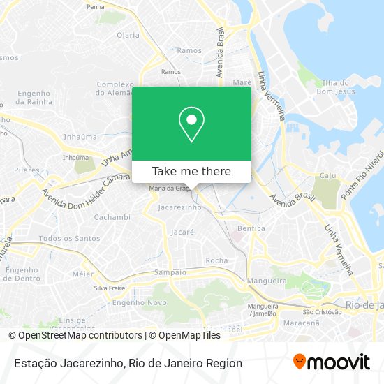 Estação Jacarezinho map