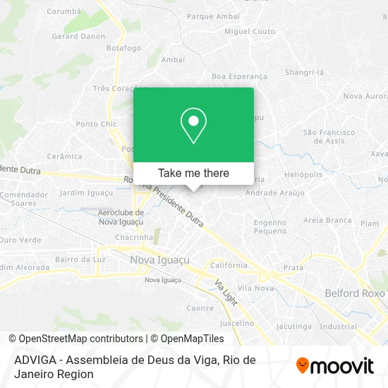 ADVIGA - Assembleia de Deus da Viga map