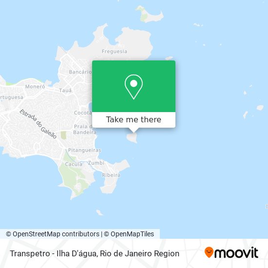 Transpetro - Ilha D'água map