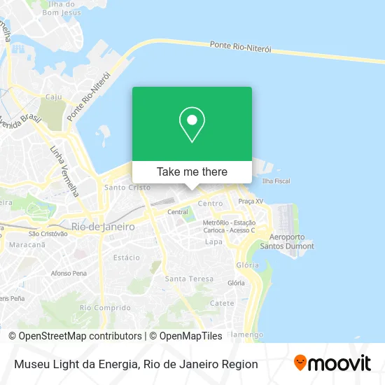Museu Light da Energia map