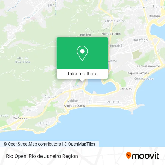 Rio Open map