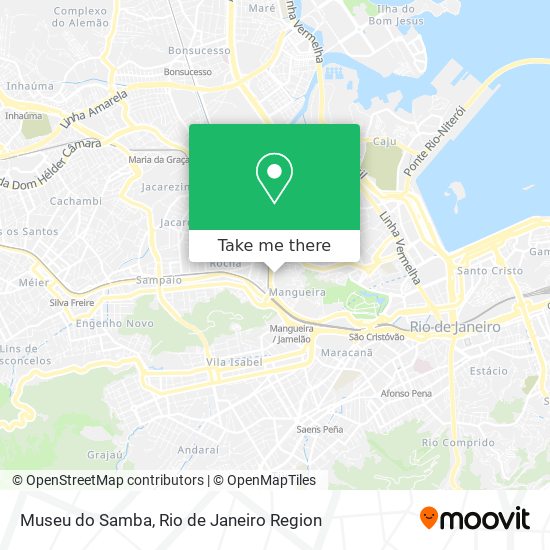 Museu do Samba map