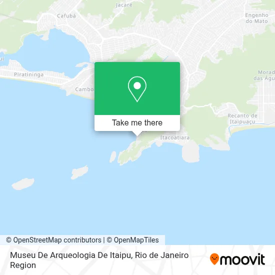 Museu De Arqueologia De Itaipu map