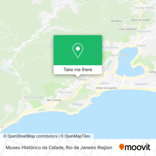 Museu Histórico da Cidade map