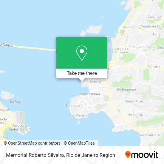 Memorial Roberto Silveira map