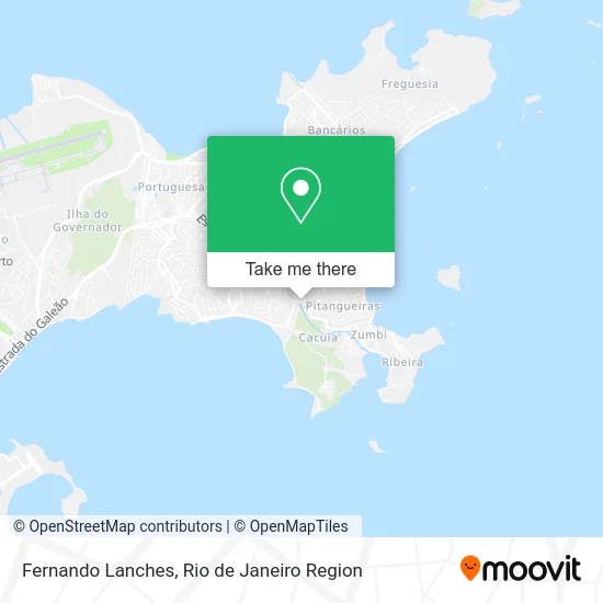 Fernando Lanches map