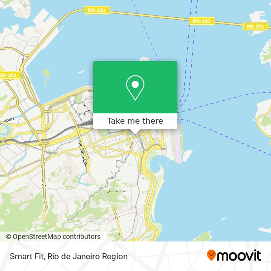 Mapa Smart Fit