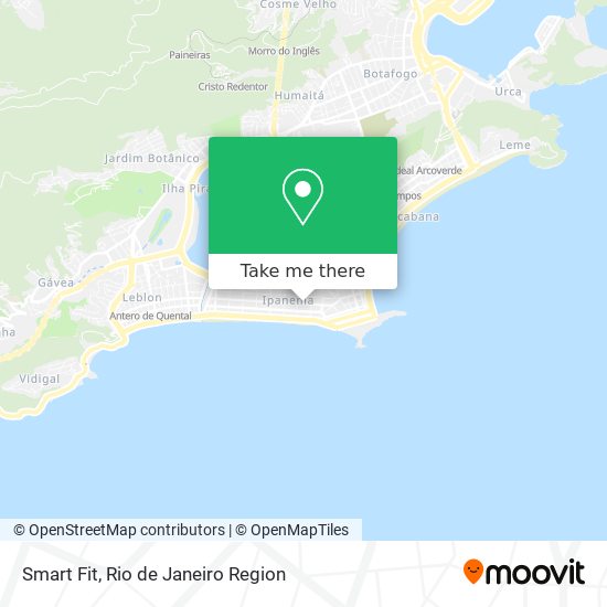 Mapa Smart Fit