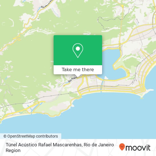 Mapa Túnel Acústico Rafael Mascarenhas