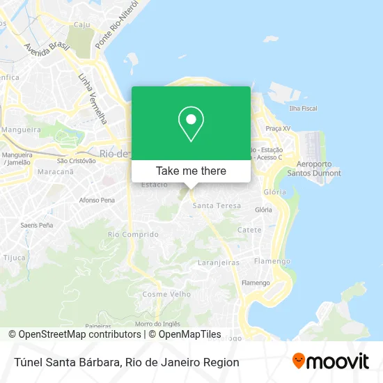 Túnel Santa Bárbara map