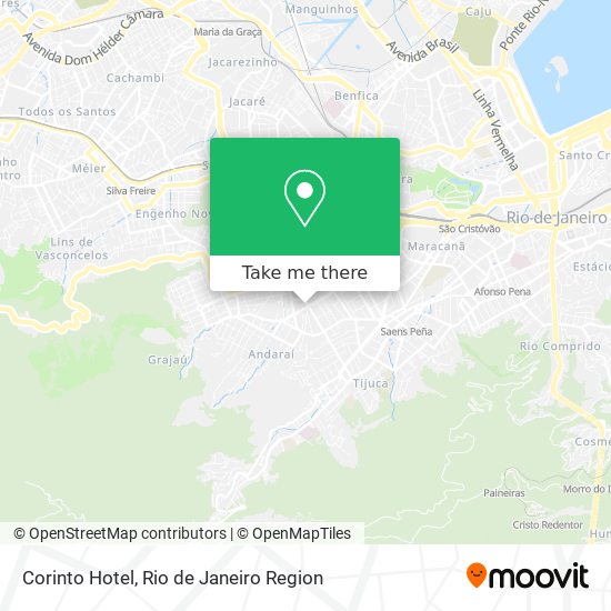 Mapa Corinto Hotel