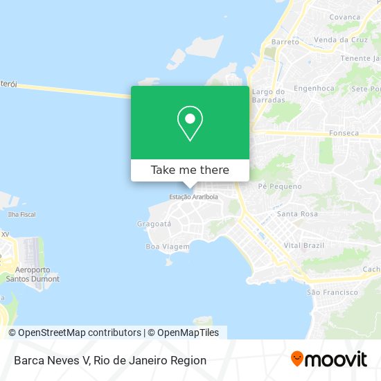 Barca Neves V map