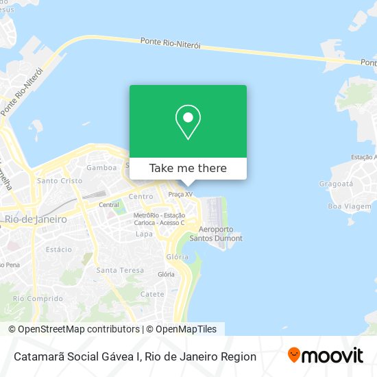Catamarã Social Gávea I map