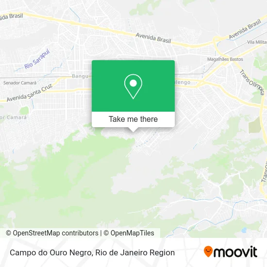 Campo do Ouro Negro map