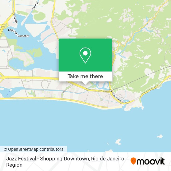 Jazz Festival - Shopping Downtown map