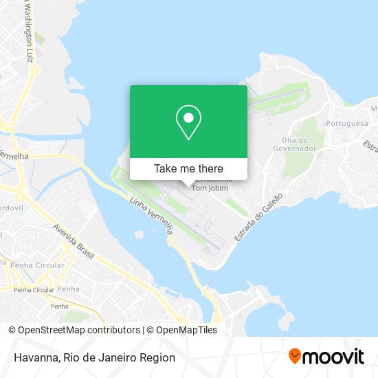 Mapa Havanna