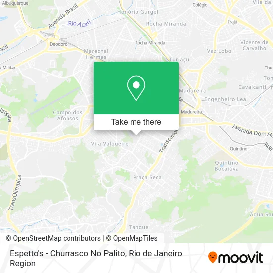 Espetto's - Churrasco No Palito map