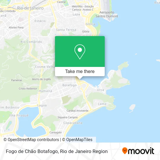 Fogo de Chão Botafogo map