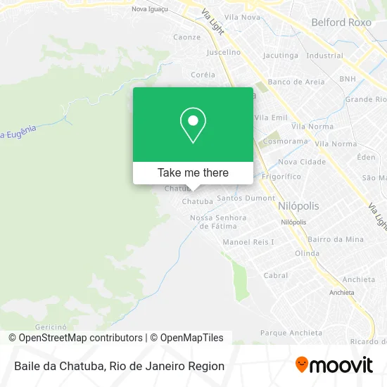 Baile da Chatuba map