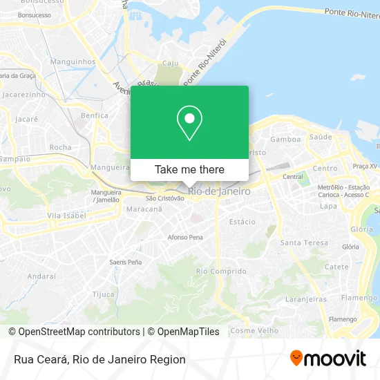 Rua Ceará map