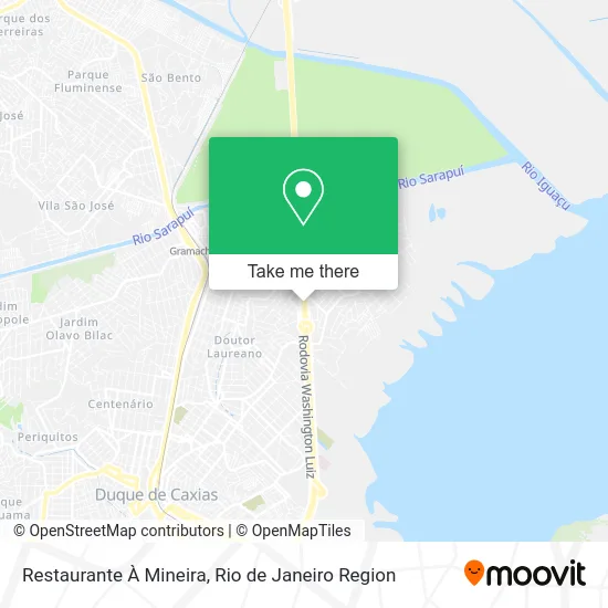 Restaurante À Mineira map