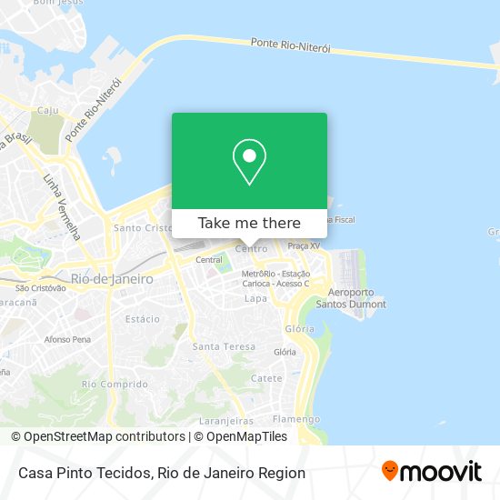 Casa Pinto Tecidos map