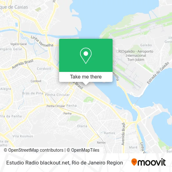 Estudio Radio blackout.net map