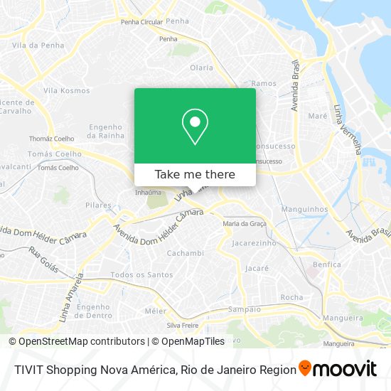 TIVIT Shopping Nova América map