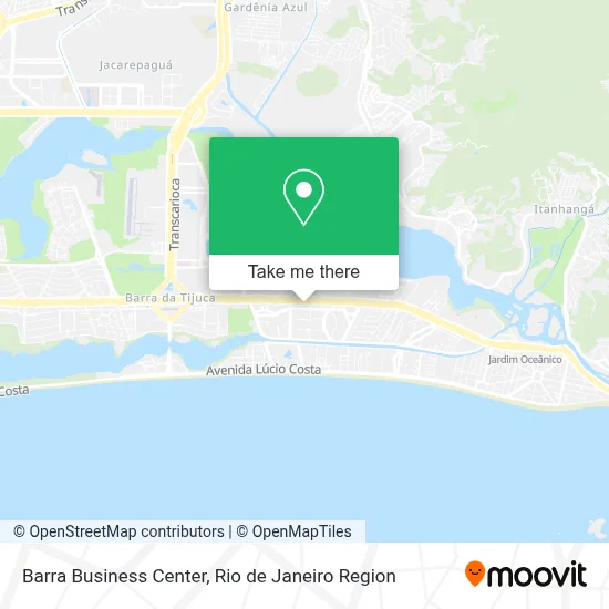 Barra Business Center map