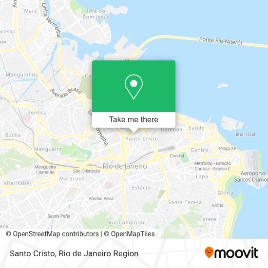 Santo Cristo map