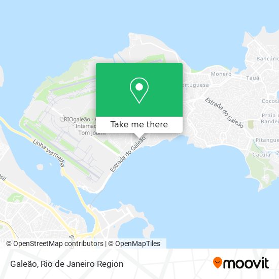 Galeão map