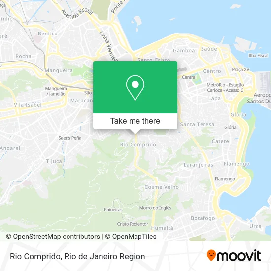 Rio Comprido map