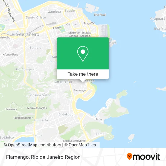 Flamengo map